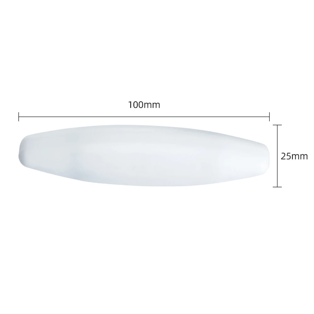 Magnetic Stirrer Type A Olive Low Adhesion Laboratory High Temperature Resistant Acid  Alkali PTFE White Magnet
