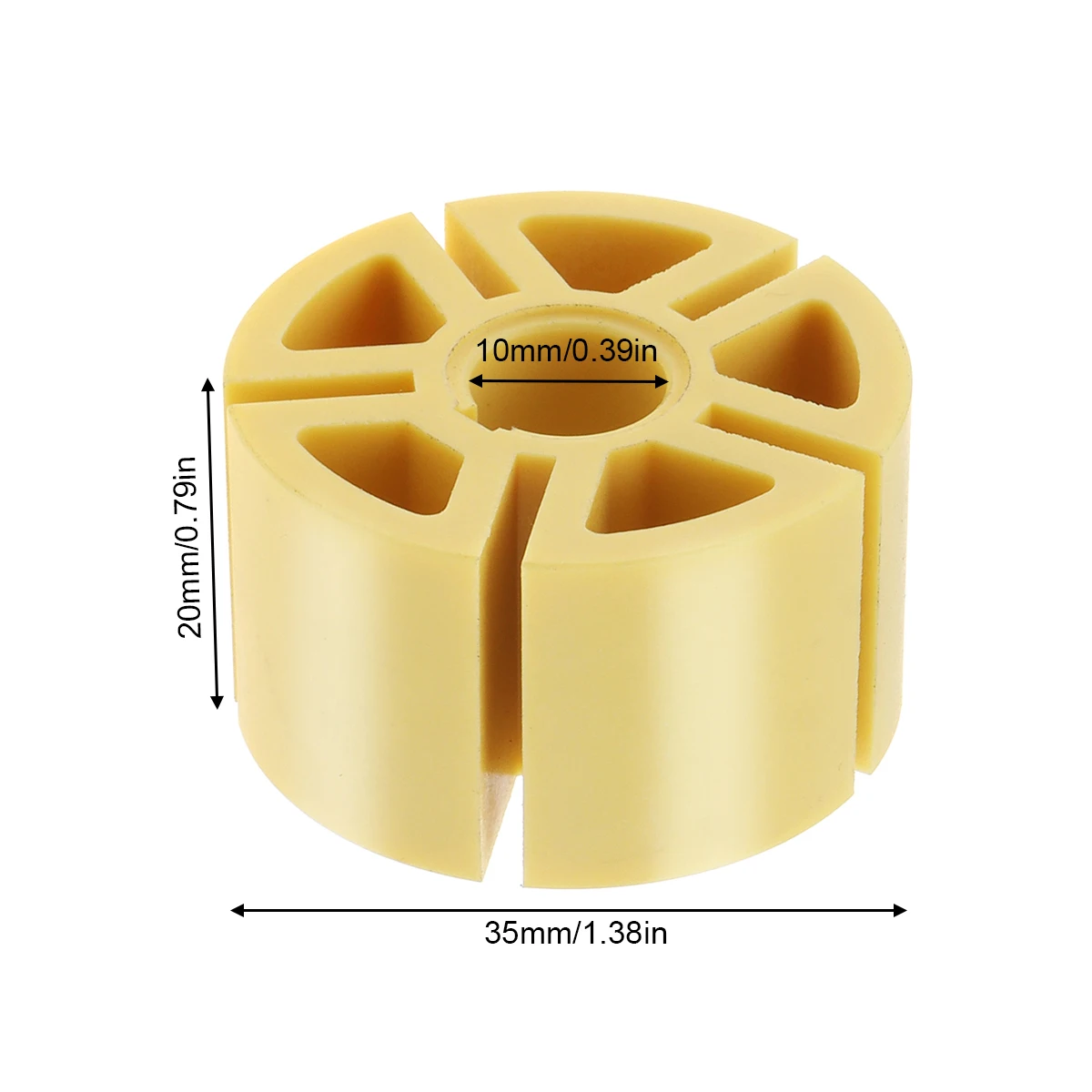 5 Inch Plastic  Pneumatic Sanding Machine Rotor + Blade Sander Polisher Accessories Blade Rotor Vane