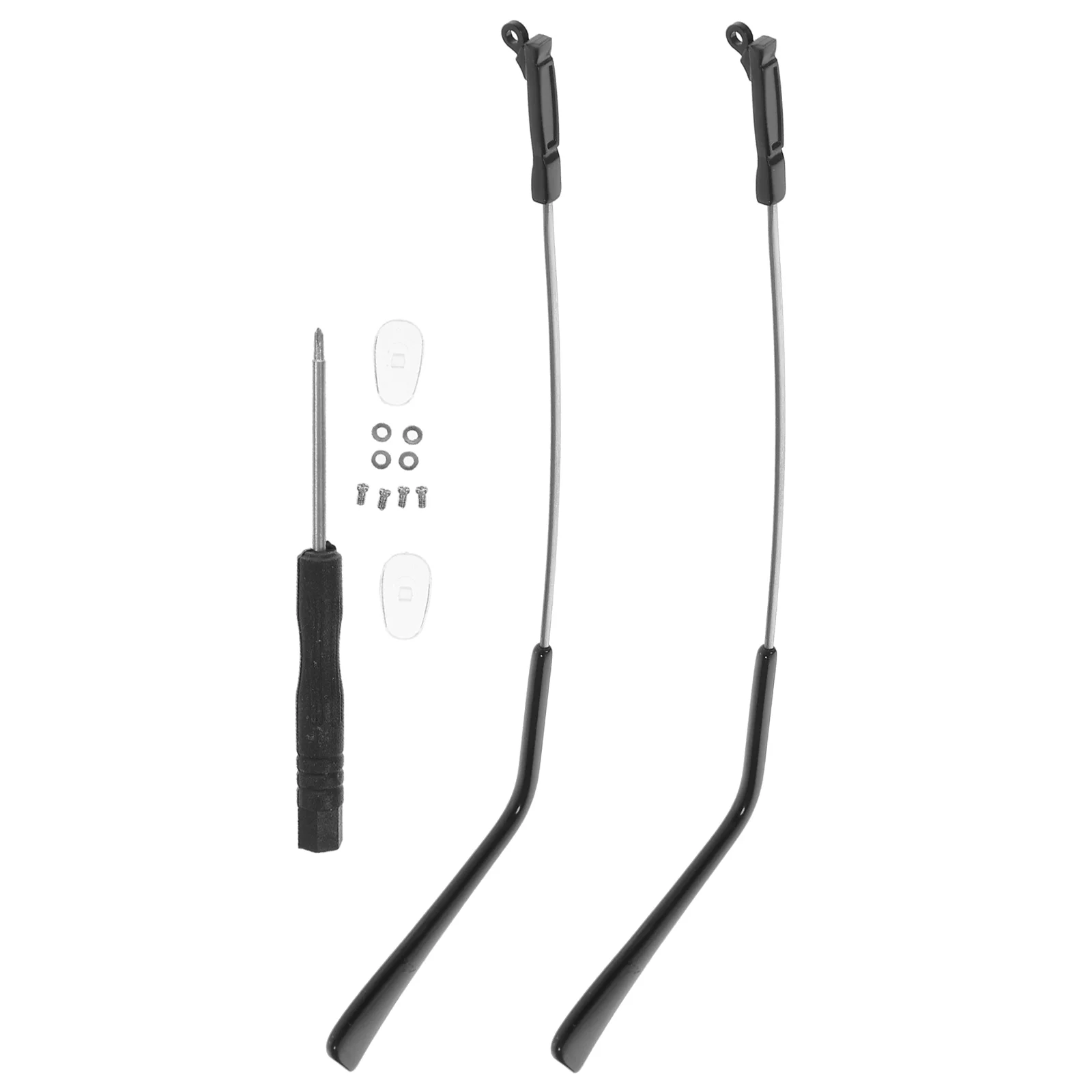 

Eye Glasses Accessories Replacement Temple Arm Legs for Eyeglasses Black Repair Kit Parts