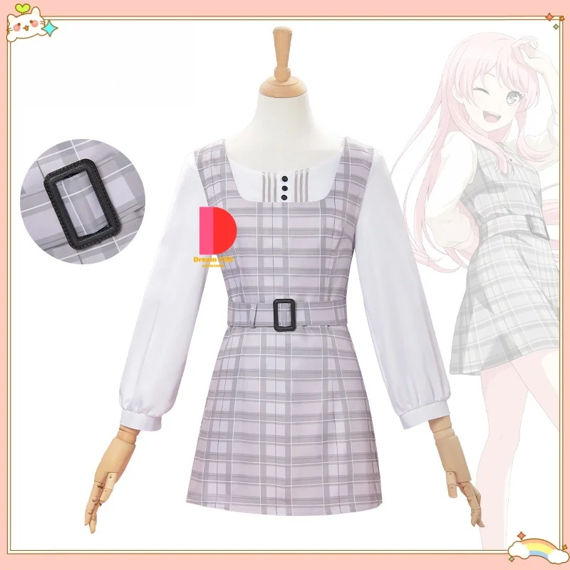 

Chihaya Aine Peripheral Dress Anime Series Cosplay with Game-identical Props Simple Costume Role-playing Two-dimensional