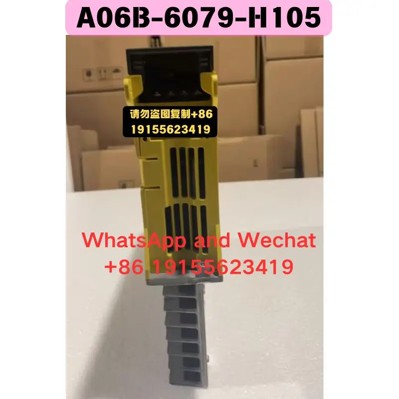 Used OEM disassembled parts A06B-6079-H105 Driver Functional test OK Quick delivery