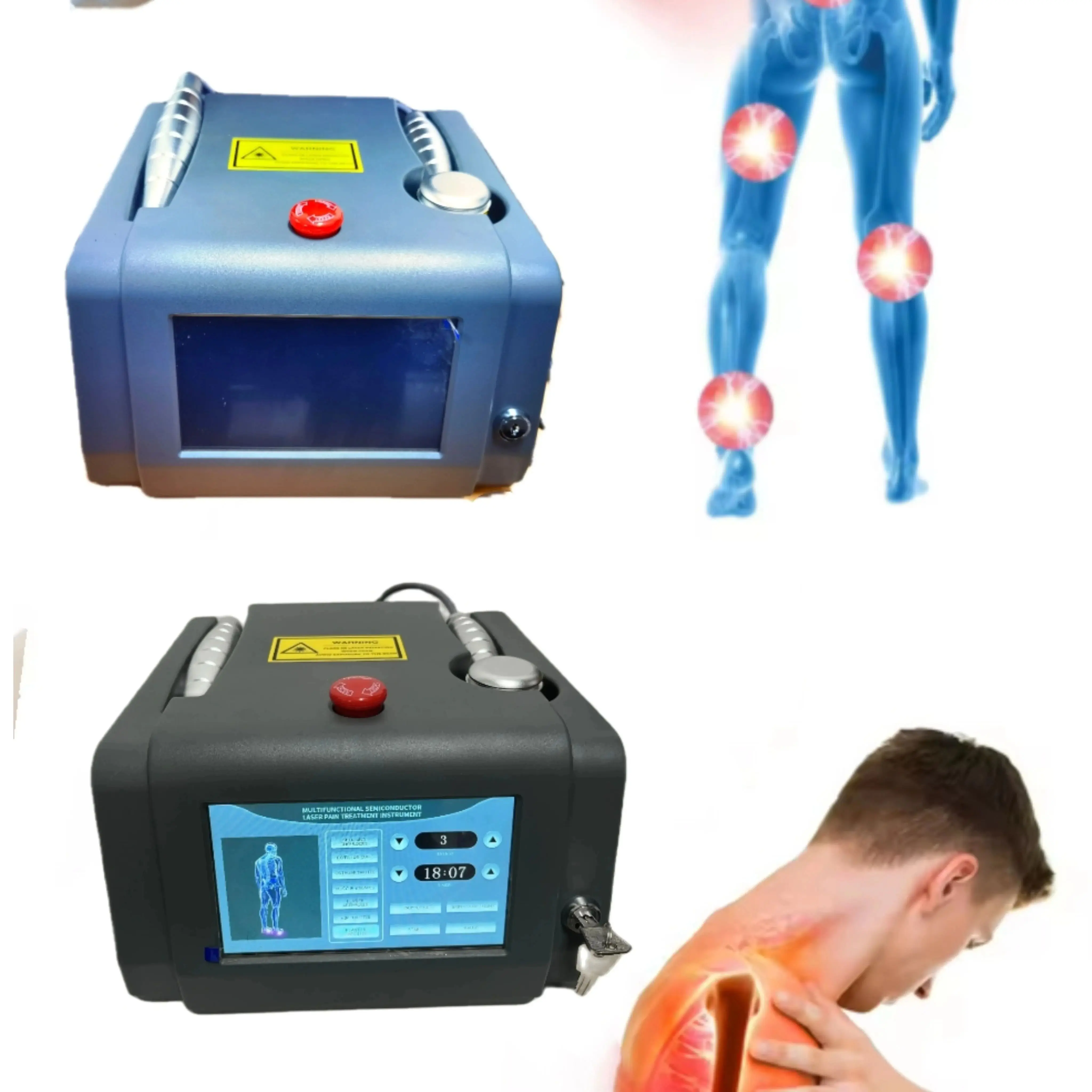 

650nm+808nm Handheld Laser Therapy Device For Pain Treatment Of Frozen Shoulders, Neck, Knees And Back