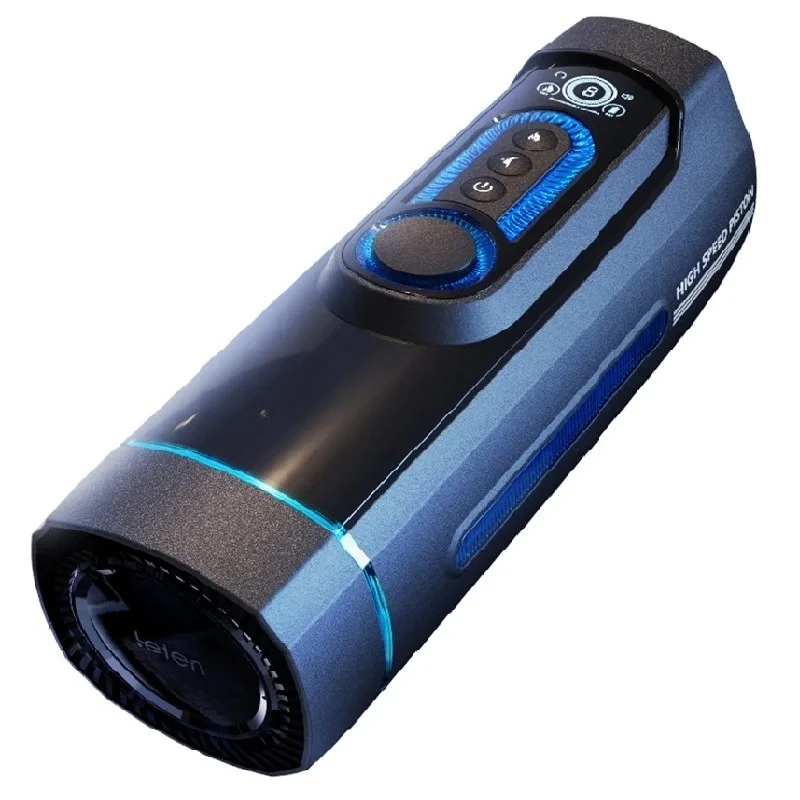 X9 IV Male Masturbators Automatic Rotation Telescopic Heating With Moaning Vagina Vibrator Masturbation Cup Sex Toys