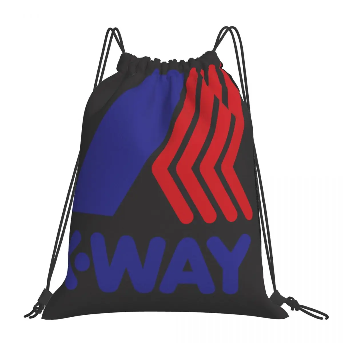 

K-Way Drawstring Bags Gym Bag Unisex Sports Gym Bag Fitness Building Muscle Shopping Sackpack