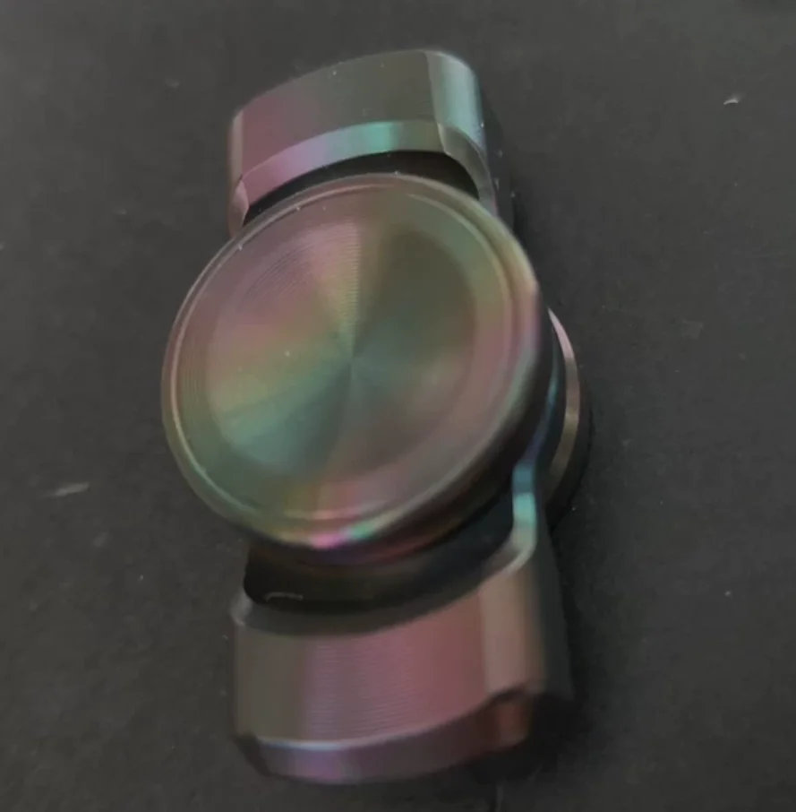 Used EDC C.deer Chasing Shadow Zirconium Rainbow Fidget Decompression Toy