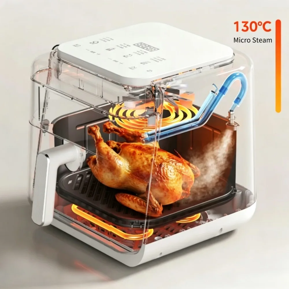 Friteuză cu Aer Cald RAF 6,5 L, 2000 W