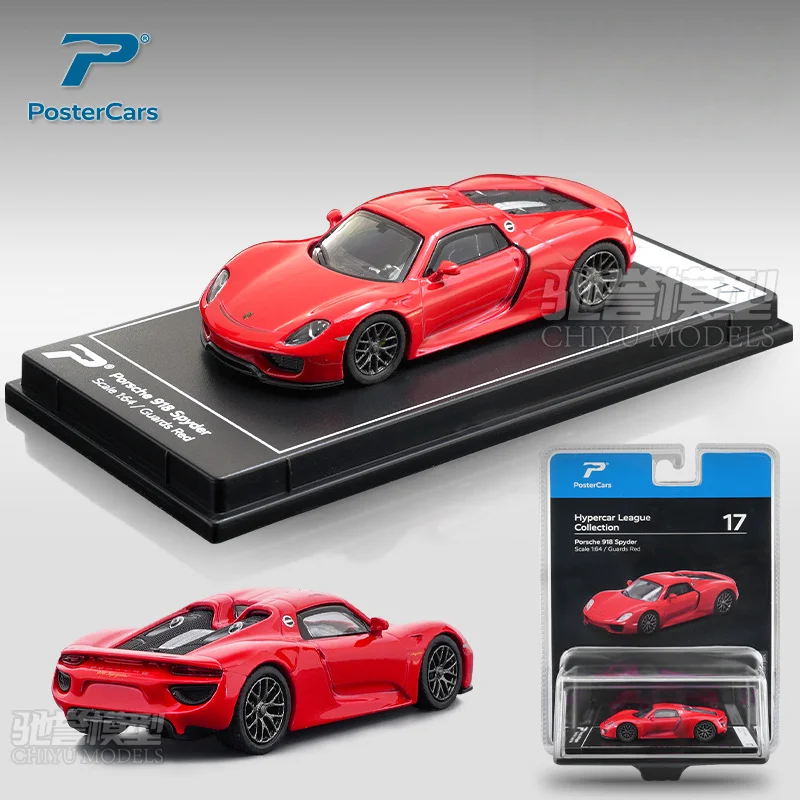 

ПК 1:64 918 Литая под давлением модель автомобиля из сплава Spyder, игрушка для мальчиков, детский подарок, коллекционное украшение для взрослых.