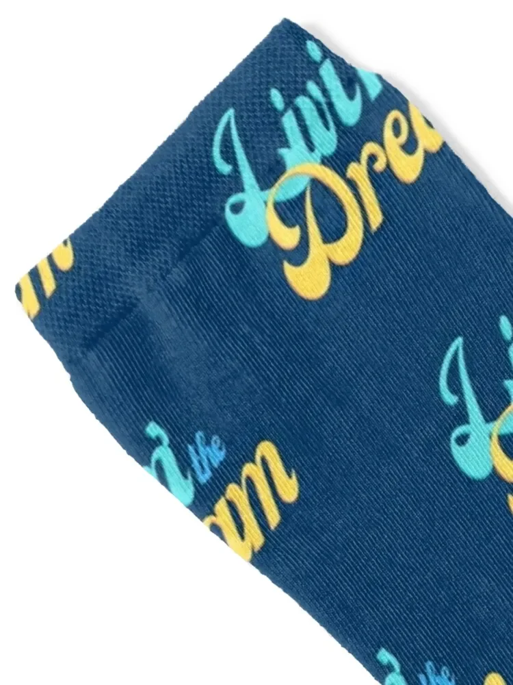 Livin’ the Dream Socks gifts colored Girl'S Socks Men's