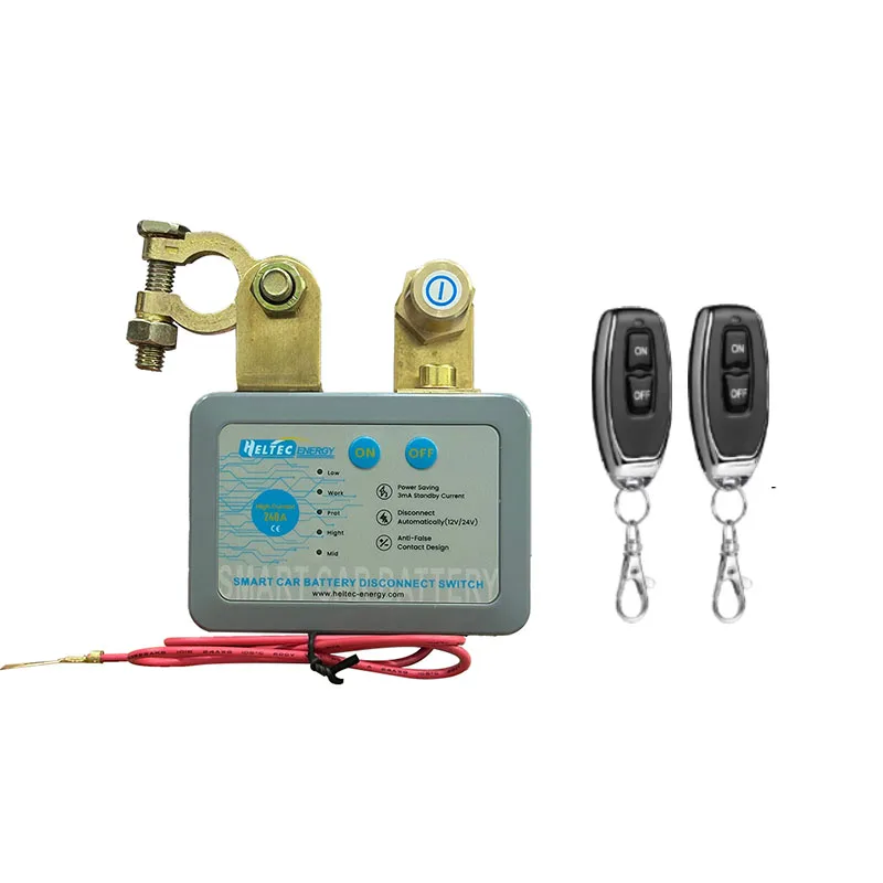 Interruptor de Potencia Remoto 12V 240A: La Solución Definitiva para el Control Seguro de Baterías en Vehículos y Herramientas