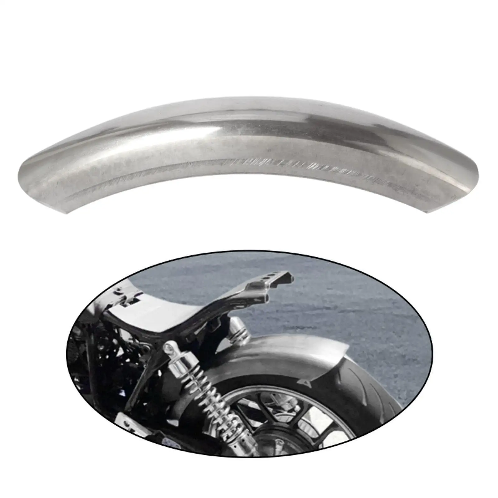

Motorcycle Rear Mudguard Metal Splash Guard Replacement Rear Fender Hugger for Harley Davidson XL883 Chopper