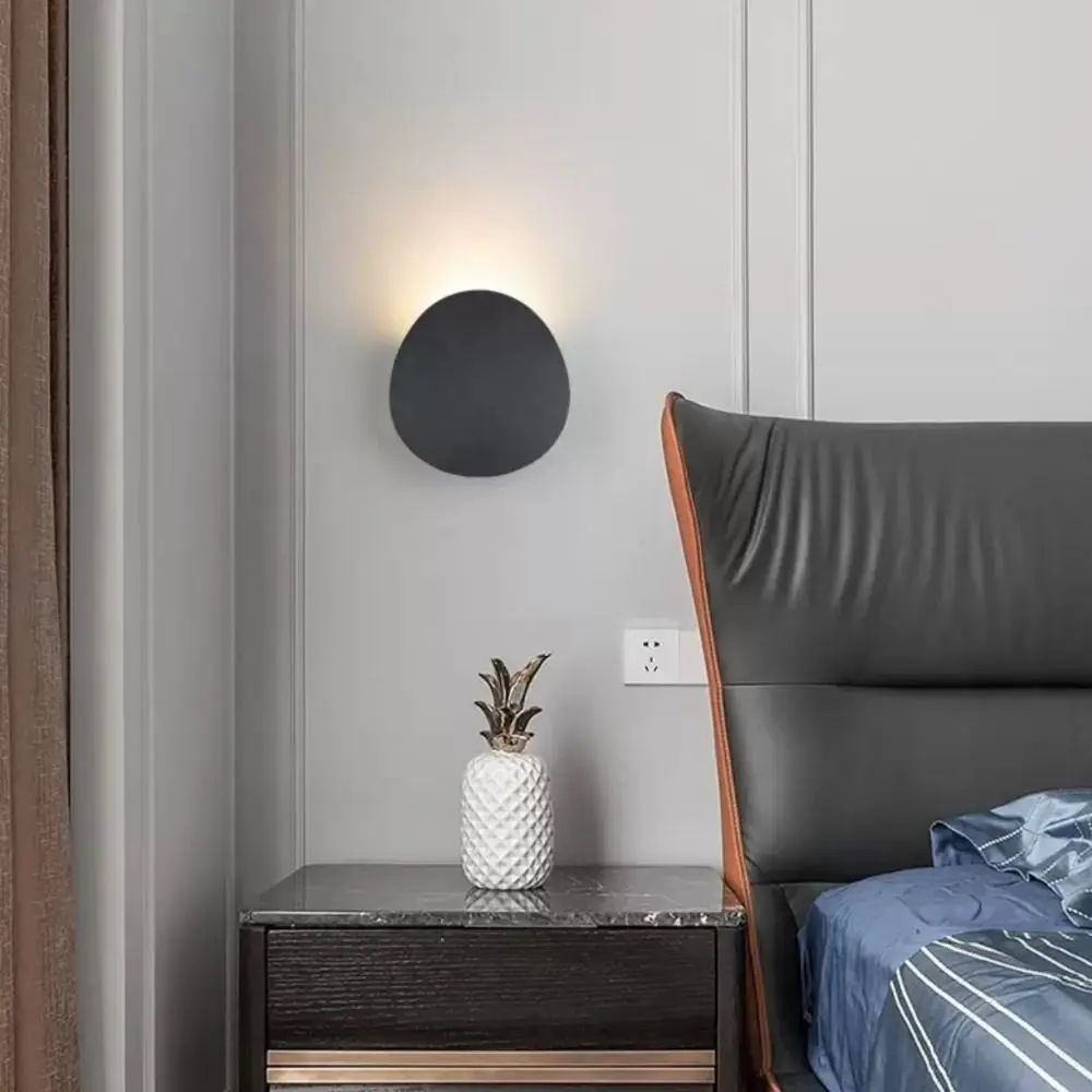 

Simple Round LED Wall Lamp Indoor Outdoor Minimalist Design Modern Wall Lamp Decorative Lighting LED Lighting Aluminum Wall Lamp