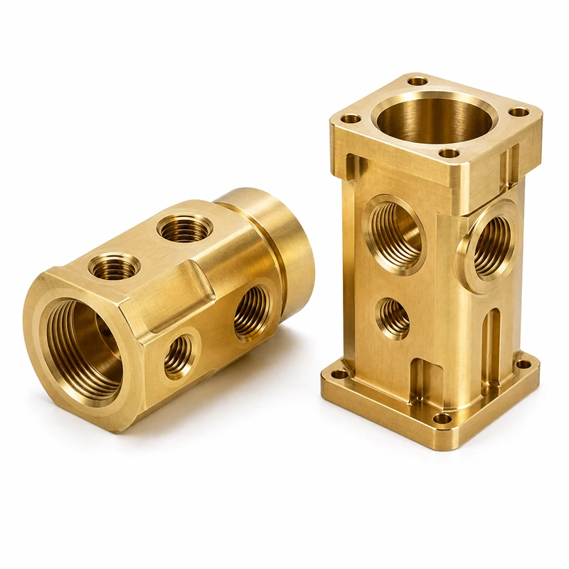 Anodized Custom CNC Machining Turning Milling Combination Aluminum Stainless Steel Brass Parts
