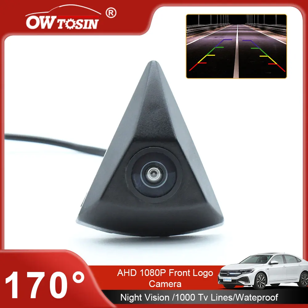 For VW GOLF Jetta Touareg Passat Polo 6R Tiguan Bora Transporter T4 T5  Caddy Touran Front View Camera AHD 1080P 170° Car Camera