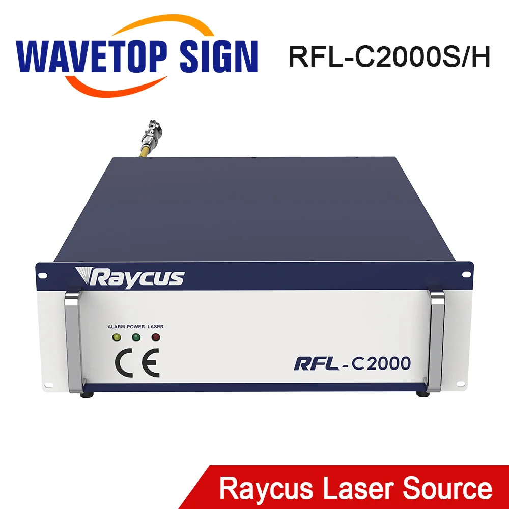 WaveTopSign Raycus Global-Series RFL-C2000S-CE / RFL-C2000H-CE Источник волоконного лазера 2000 Вт для сварочного аппарата для волоконной лазерной резки