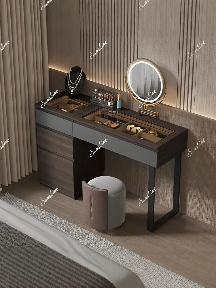 Italian minimalist dresser light luxury high-end bedroom storage cabinet  FT