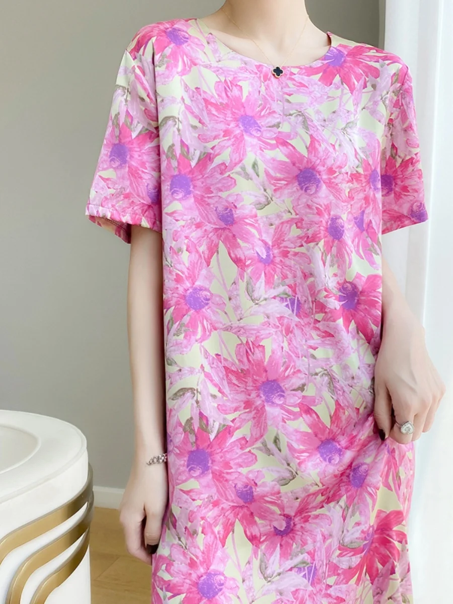 Verão 2024 feminino redondo ne ort sve dr acetato cetim solto ajuste emagrecimento longo dr a linha saia confortável deslocamento