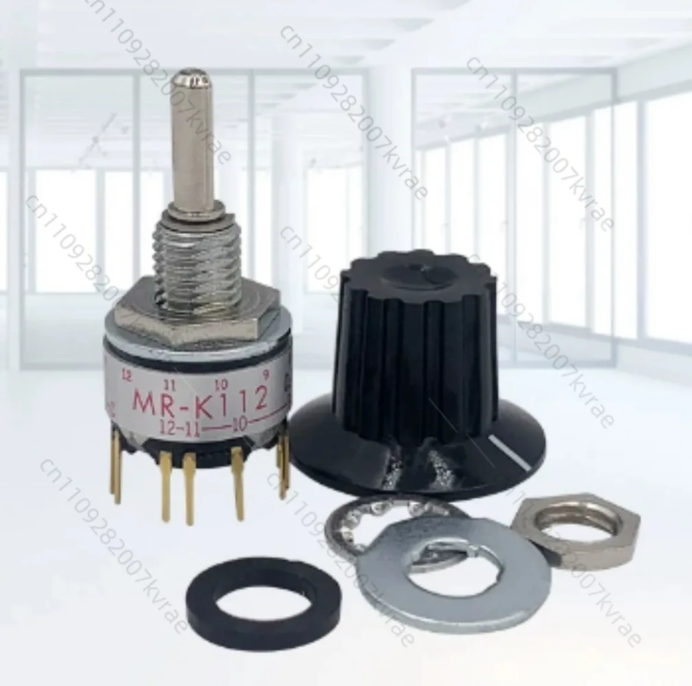 Rotary Axis Selection Switch JRA1-12 Band Switch for OTAX Electronic Handwheel Accessories