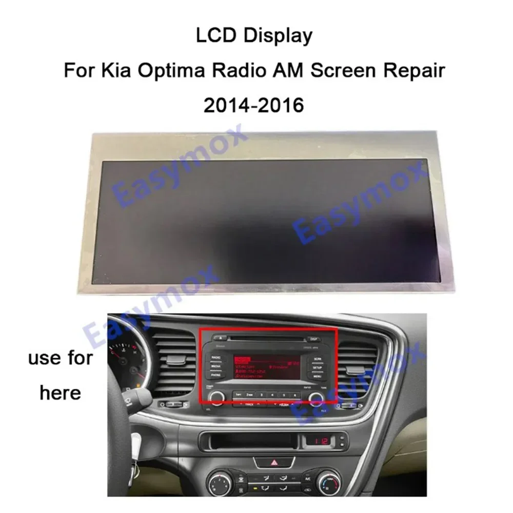 LCD Display for Kia Optima 2014-2016 96170-2TBA0CA MP3 Sirius Radio AM Screen Repairmrent