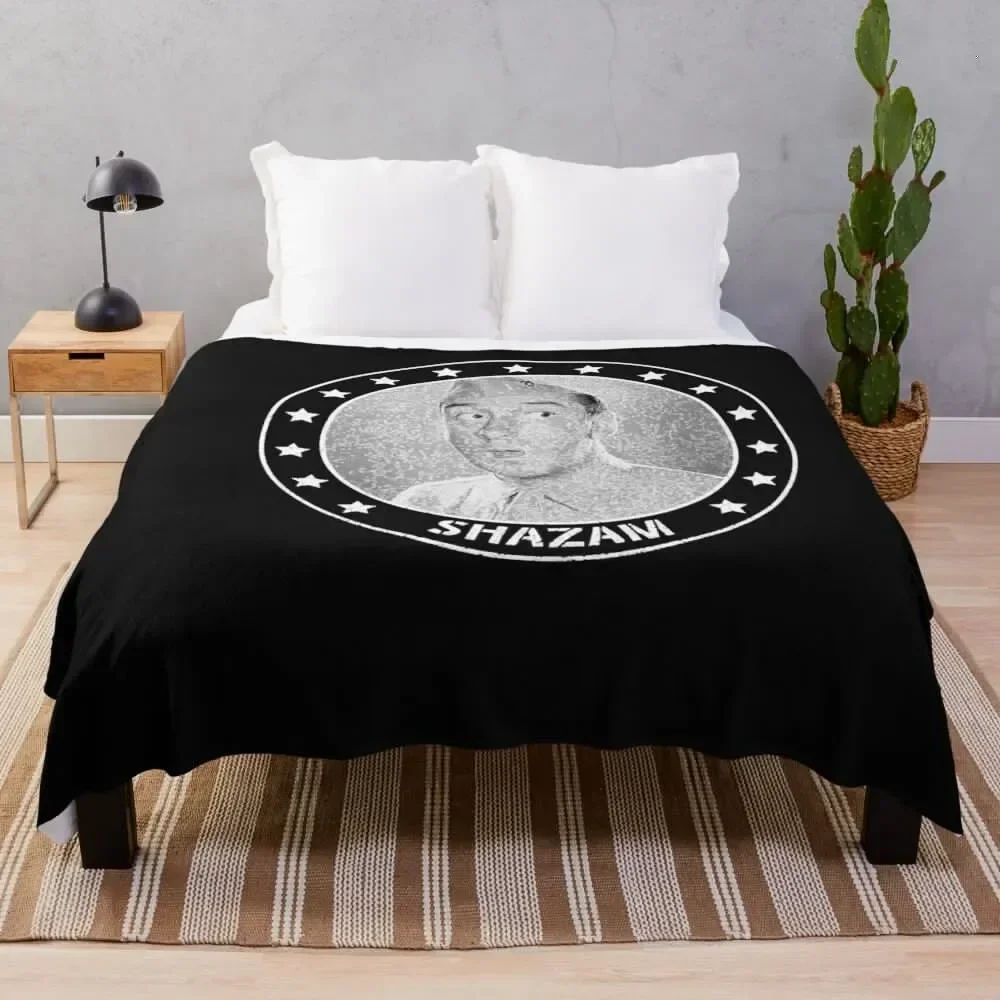 

Gomer Pyle - Shazam Classic Throw Blanket warm winter Soft Plush Plaid Blankets