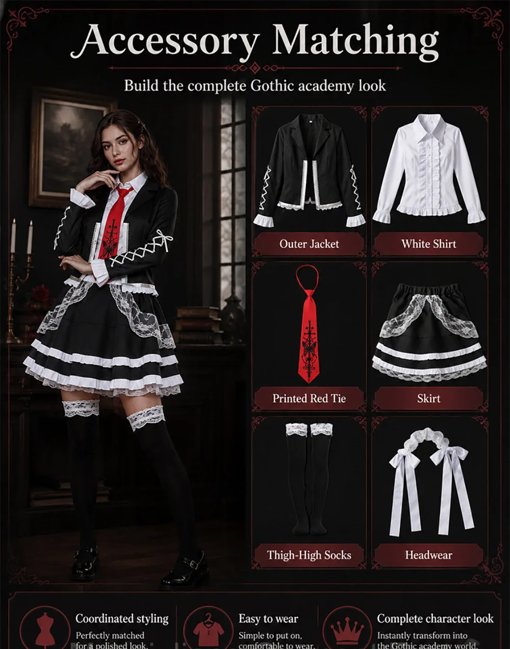 Anime cos Celestia Ludenberg cosplay set Yasuhiro Taeko costume Danganronpa character Uint Halloween women's clothing