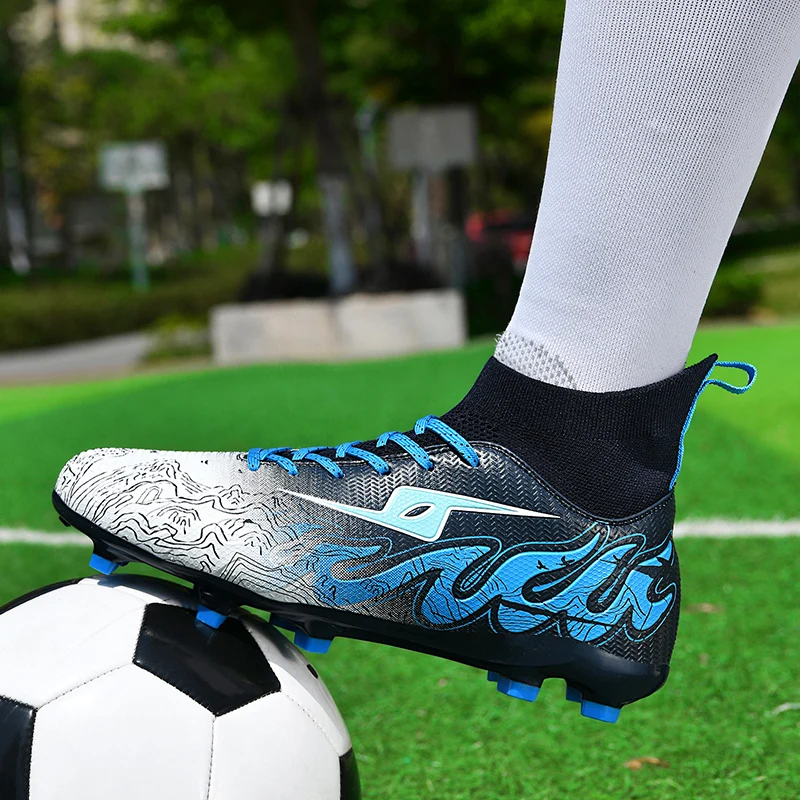 Zapatos de fútbol para hombre y mujer, botas de fútbol para niños, zapatillas de fútbol Unisex