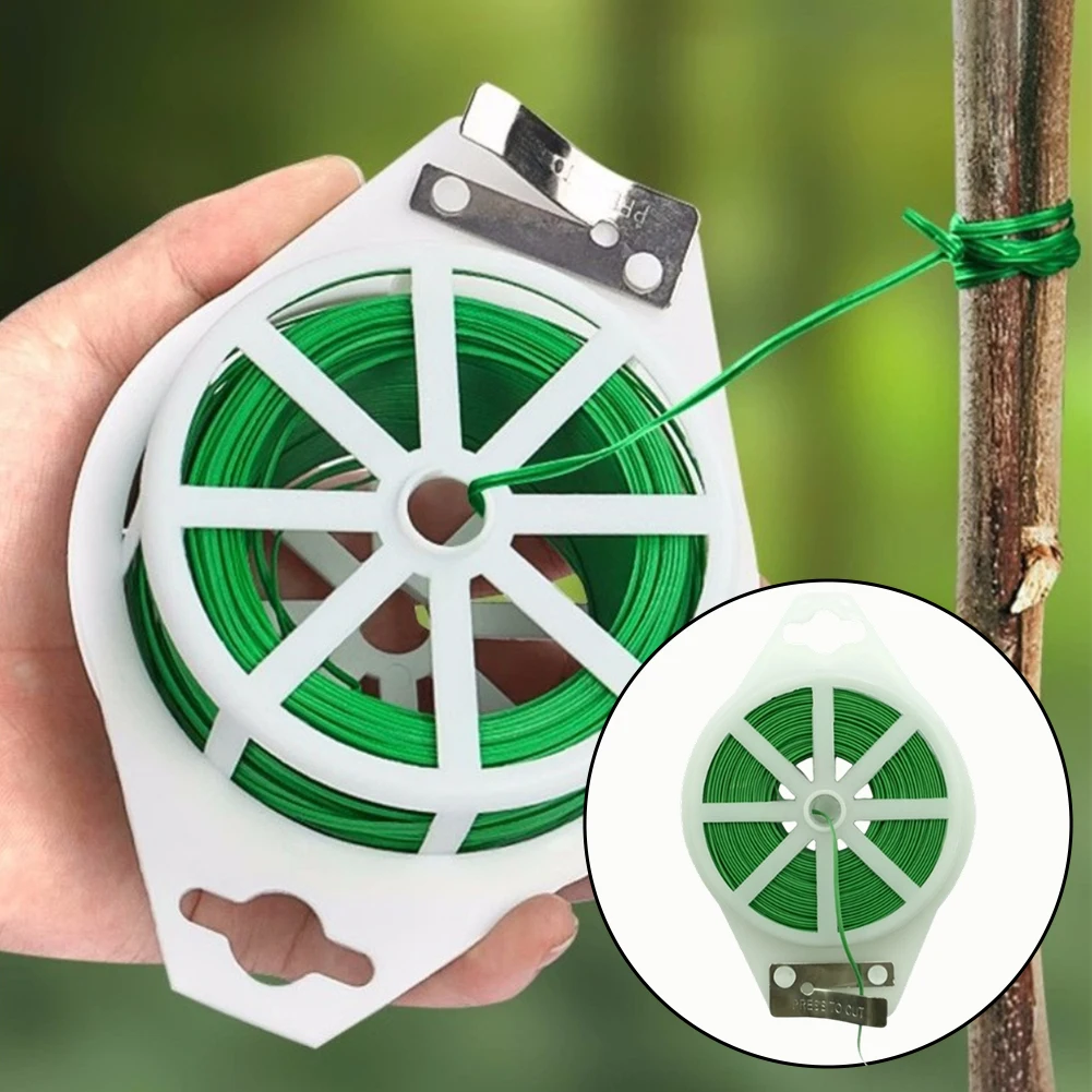 Reusable Green Garden Twist Ties With Cutter For Plant Support And Cable Organization 150m For Gardening And Cable Management
