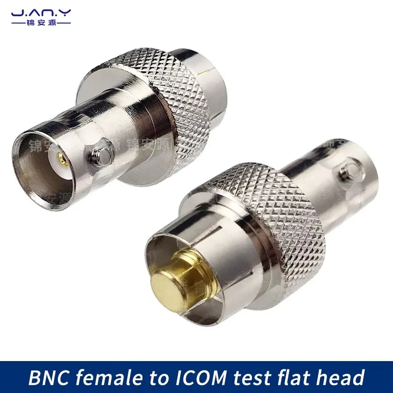 

Полностью медный адаптер BNC «мама» к ICOM, радиочастотный коаксиальный разъем Q9 «мама» к диску плоской головке, тестовая головка антенны рации