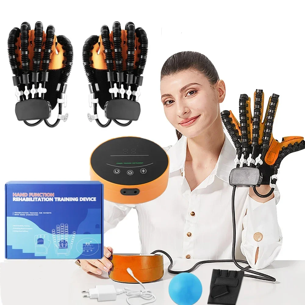 Rehabilitation Robot Gloves Stroke Hand Rehabilitation Device Hemiplegia Cerebral Infarction Training Equipment Finger exerciser