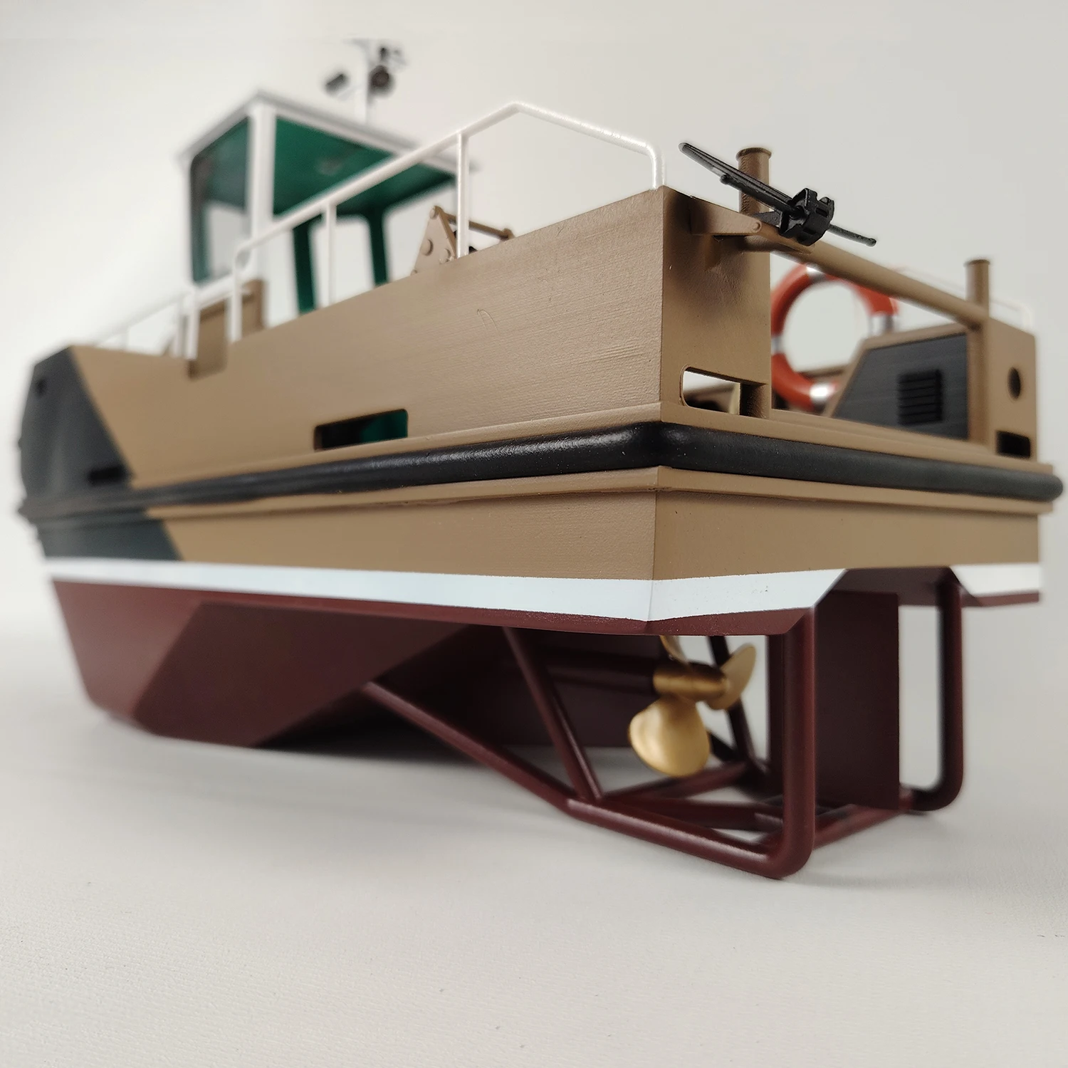 1/16 RC Schiffe 38 cm Simulation Miniatur Push-Typ Fernbedienung Schlepper Boot Hochpräzise 3D Gedruckt RC Schiffe Modell RTR Schiff Spielzeug