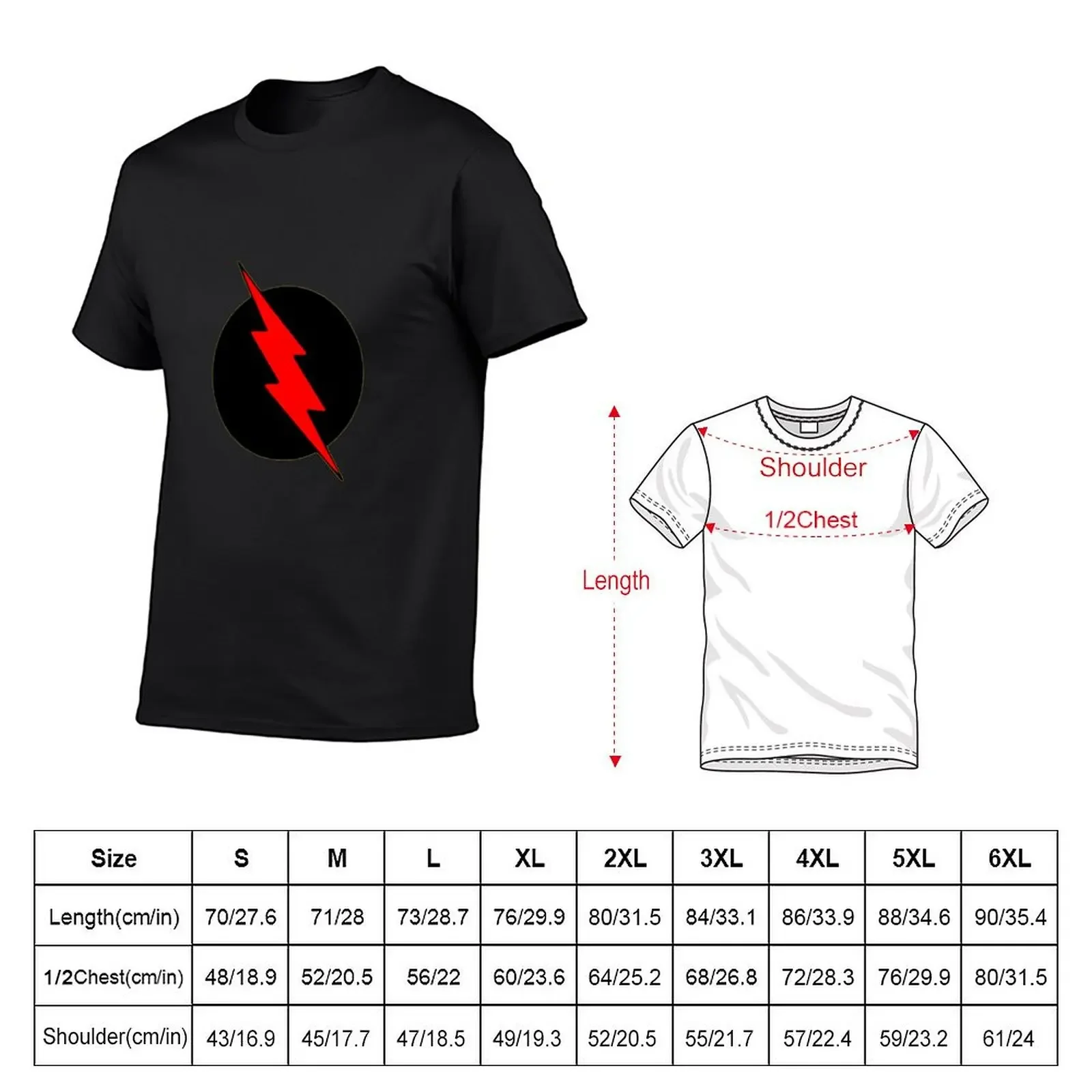 Professor Zoom/Reverse Flash T-Shirt plus size tops man t shirt vintage men workout shirt