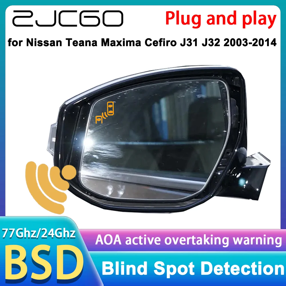 

for Nissan Teana Maxima Cefiro J31 J32 2003-2014 Blind Spot Warning Information Monitor Detection BSW BSI System Radar Detector