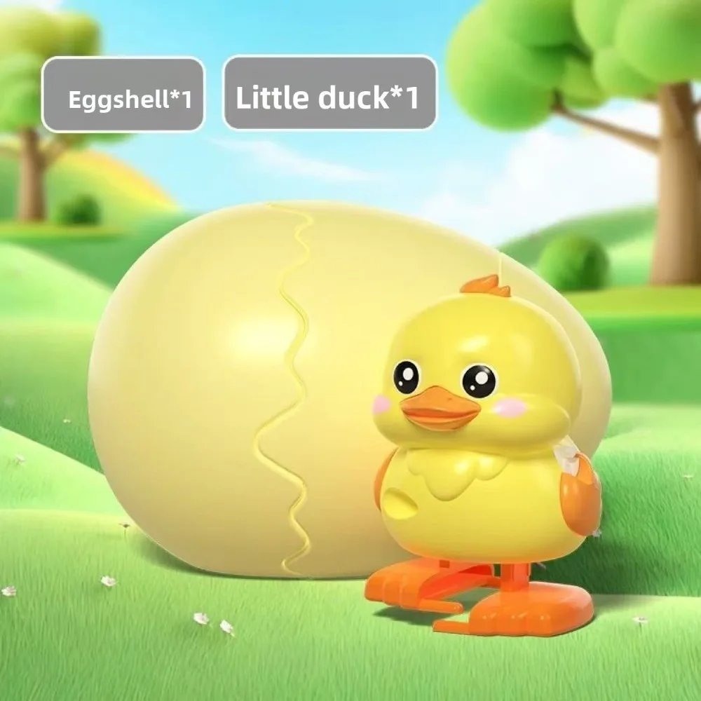 Portable Clockwork Duck Jumping Egg Toy Breaking The Shell Jumping Egg Little Penguin Jumping Egg Toy