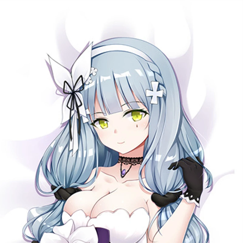 

Dakimakura Anime Pillow Case HK416 Pillow Cover Halloween Christmas Decoration