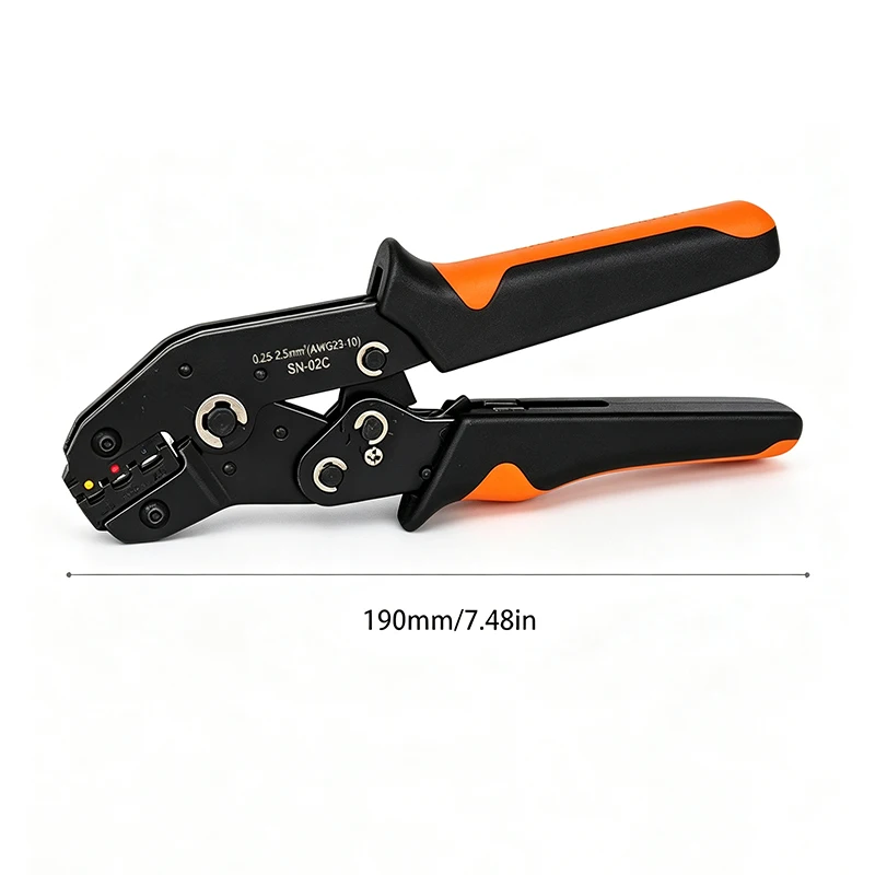280pcs Connectors Or SN-02C Wire Crimping Tool Or Crimper Tool Connectors Combination Insulated Wire Electrical Connectors Crimp