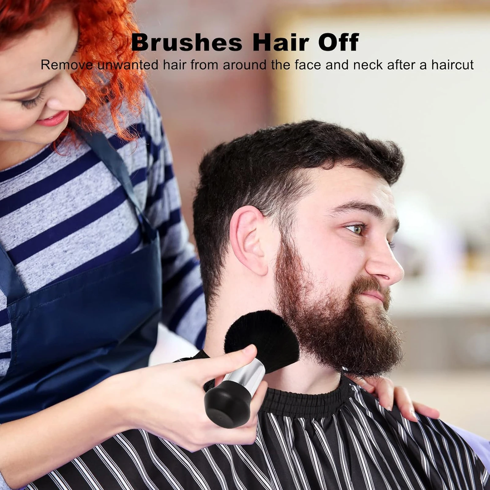 Barbershop Haar bürste Hals Gesicht Staub tuch Friseur Haar weich schneiden Reinigungs bürste für Friseursalon Friseur Styling-Tools