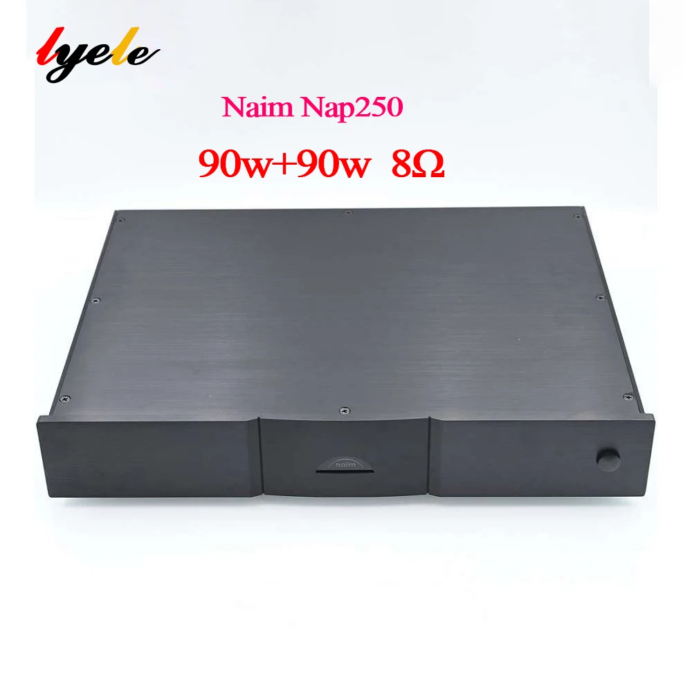 Lyele 재생 Naim NAP250 전력 증폭기, 하이엔드 90W + 90W HiFi 스테레오 2.0 채널, 홈 오디오 전력 증폭기