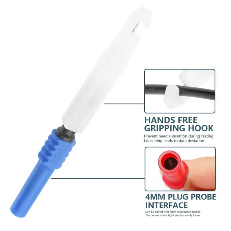 KYCOR-30V سيارة المتعدد اختبار تلميح مجسات سلك ثقب التحقيق العزل سلك ثقب إبرة تلميح #2
