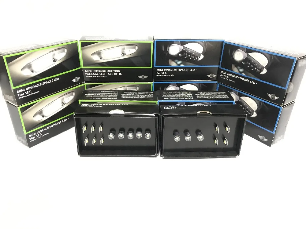 Brand New LED Material MINI Interior Lighting For Mini All model Set of 7 & Set of 11  (1 Pcs/Set)