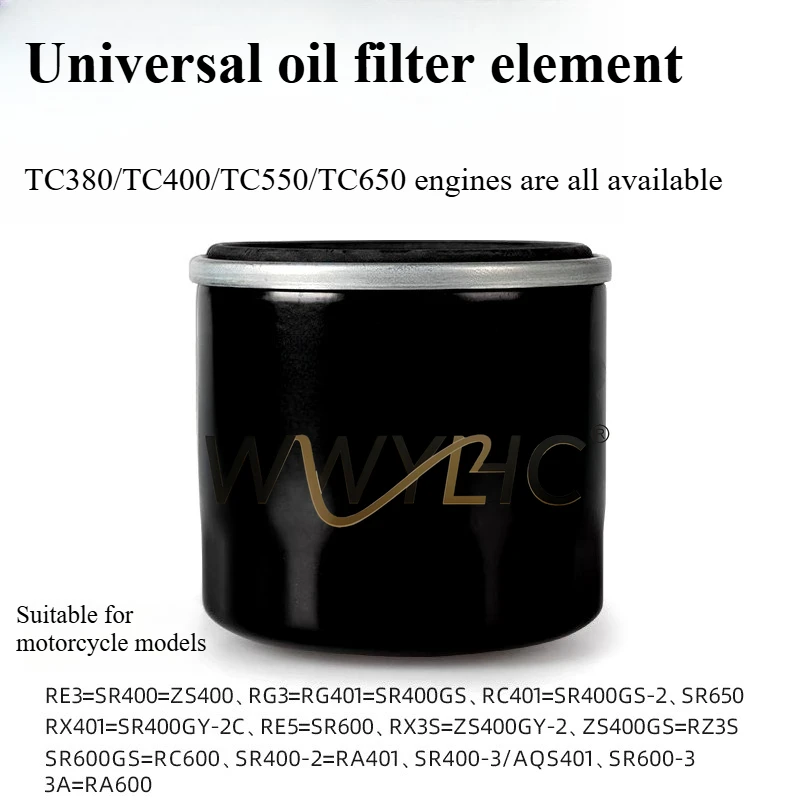 

Suitable for Zongshen Motorcycle Oil Filter Element RG3 Fine Filter RE5-RT1-RC401-RE2-RX600