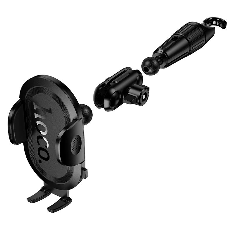HOCO Universal Rearview Mirror Phone Holder For Cell Phone GPS Stand Stable Gripper Navigation Clip Bracket 360 Rotatable Holder