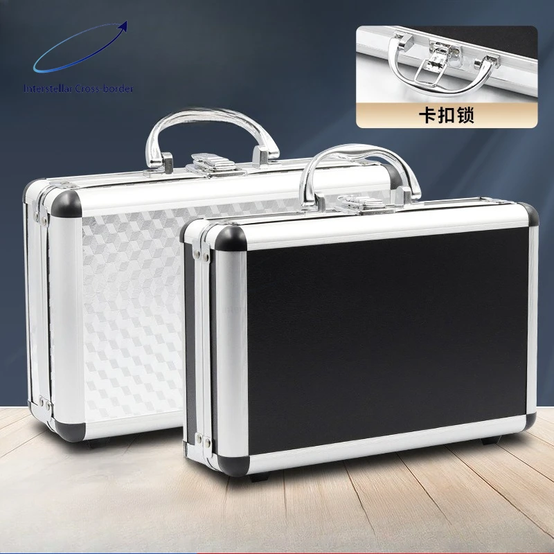 

Портативный кейс из алюминиевого сплава с замком для дронов, медицинских инструментов и оборудования, ударопрочный, легкий, для путешествий, с защитой от царапин