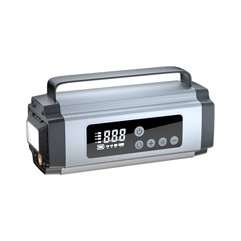 

Multifunctional car electric charging machine Portable digital display outdoor rescue intelligent air pump