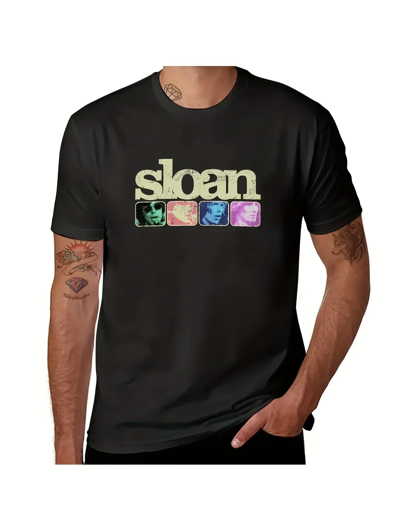 

Футболки Sloan, эстетичная одежда, мужские футболки с рисунком, набор подарков для парня, милая мужская одежда, предложения одежды для мужчин