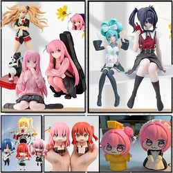 Anime Kita Ikuyo Bocchi The Rock Figure Guitarist Girl Gotoh Hitori Figure Noodle Stopper Rain Figurine Needy Girl Cute Miku Toy