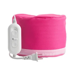 220V Beauty Steamer Nourishing Hat with Intelligent Protection Hair Steamer Cap Thermal Cap for Hair Spa Home Use Gift for Women