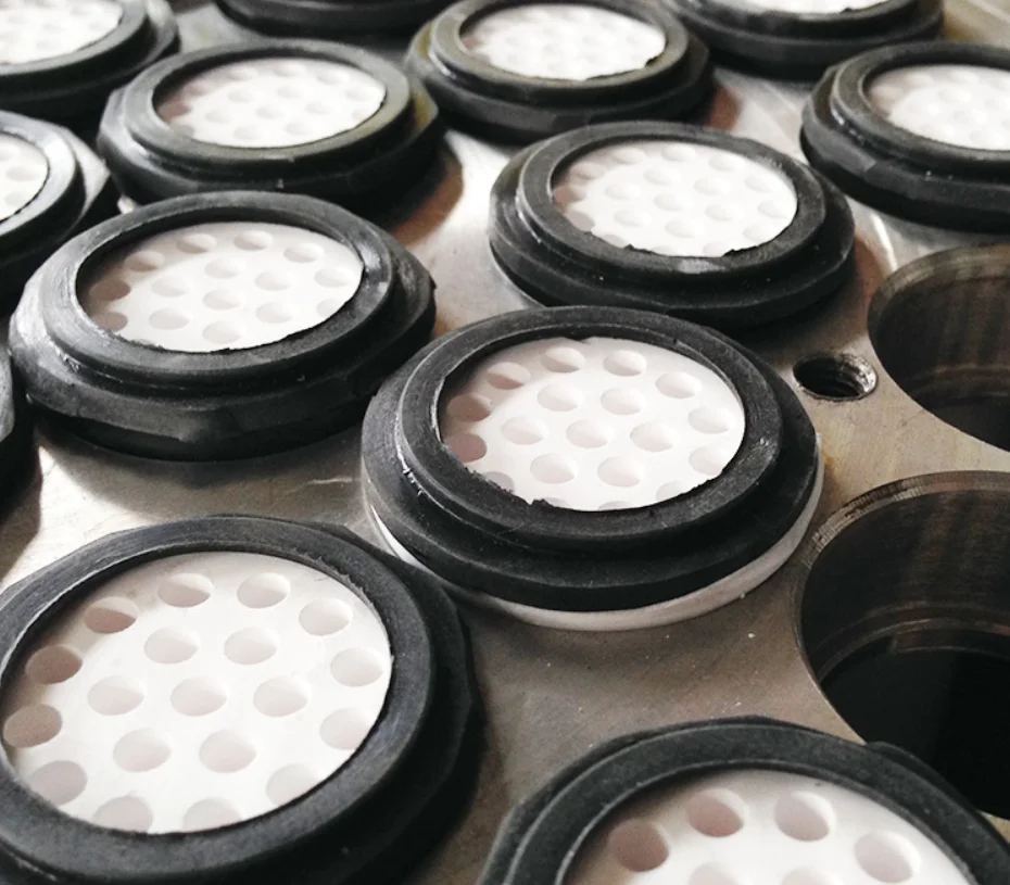 Ceramic membrane nanofiltration on filtration systems