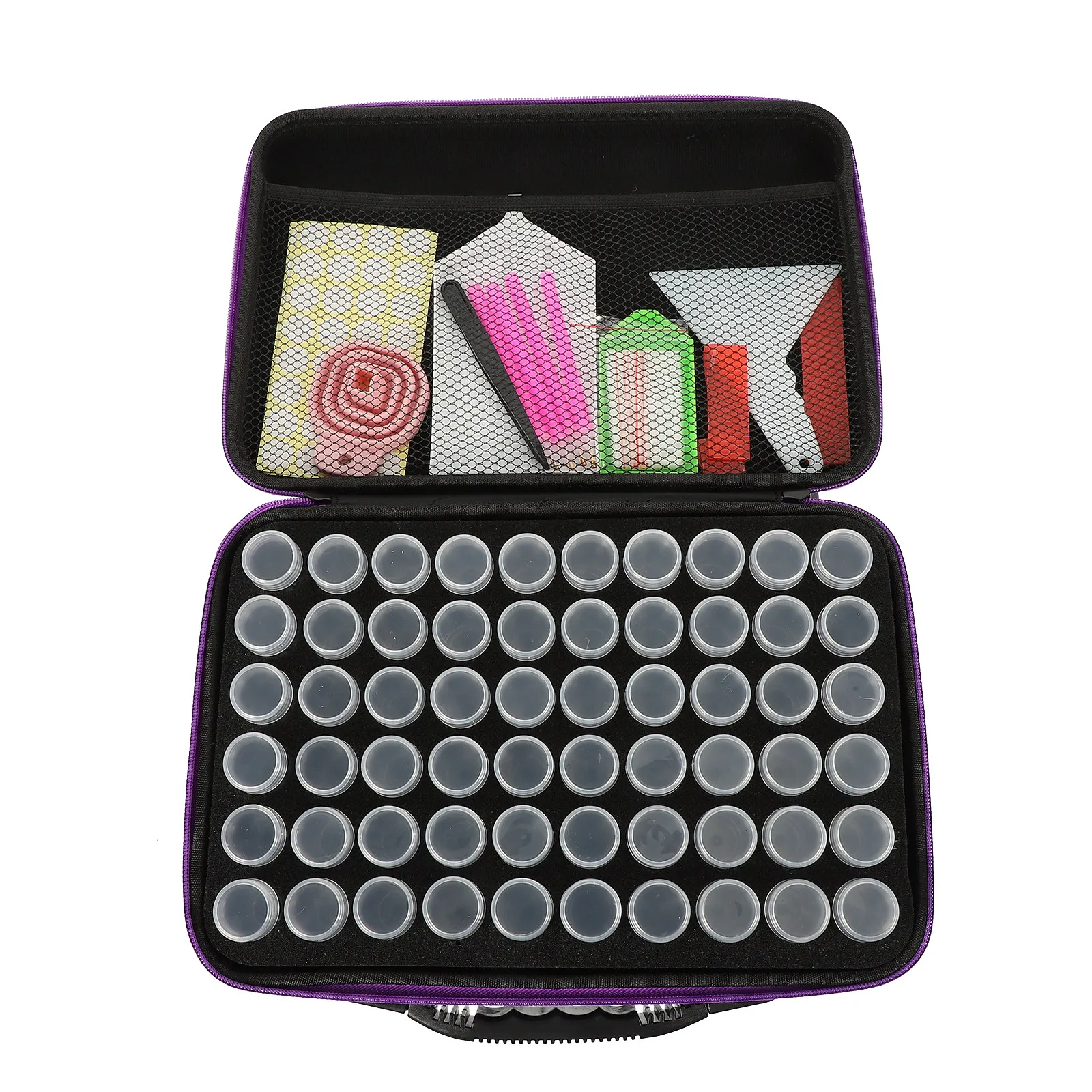 

Storage Bag Polyester Craft Supplies DIY Tool Pens Rhinestone Art Kits Storage Case For Diamonds Drawing Tools