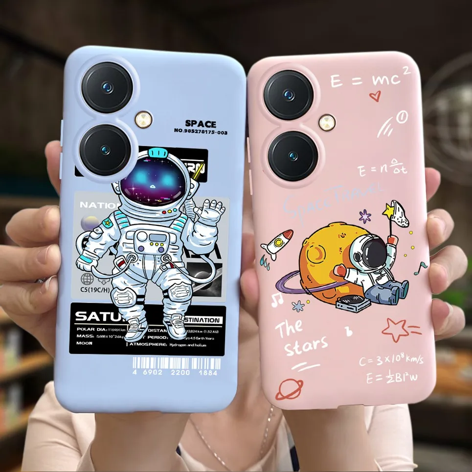 Soft Silicone Covers For Vivo Y27 Y36 4G 5G Case Bumper Shell Cartoon Child Fashion Soft TPU Silicone Etui For Vivo Y36 5G Y 27