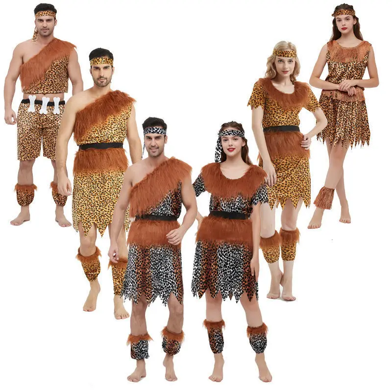 

Костюмы диких мужчин, костюмы для выступлений в африканском барабанах, примитивные индийские костюмы коренных народов, необычные костюмы для занятий спортом