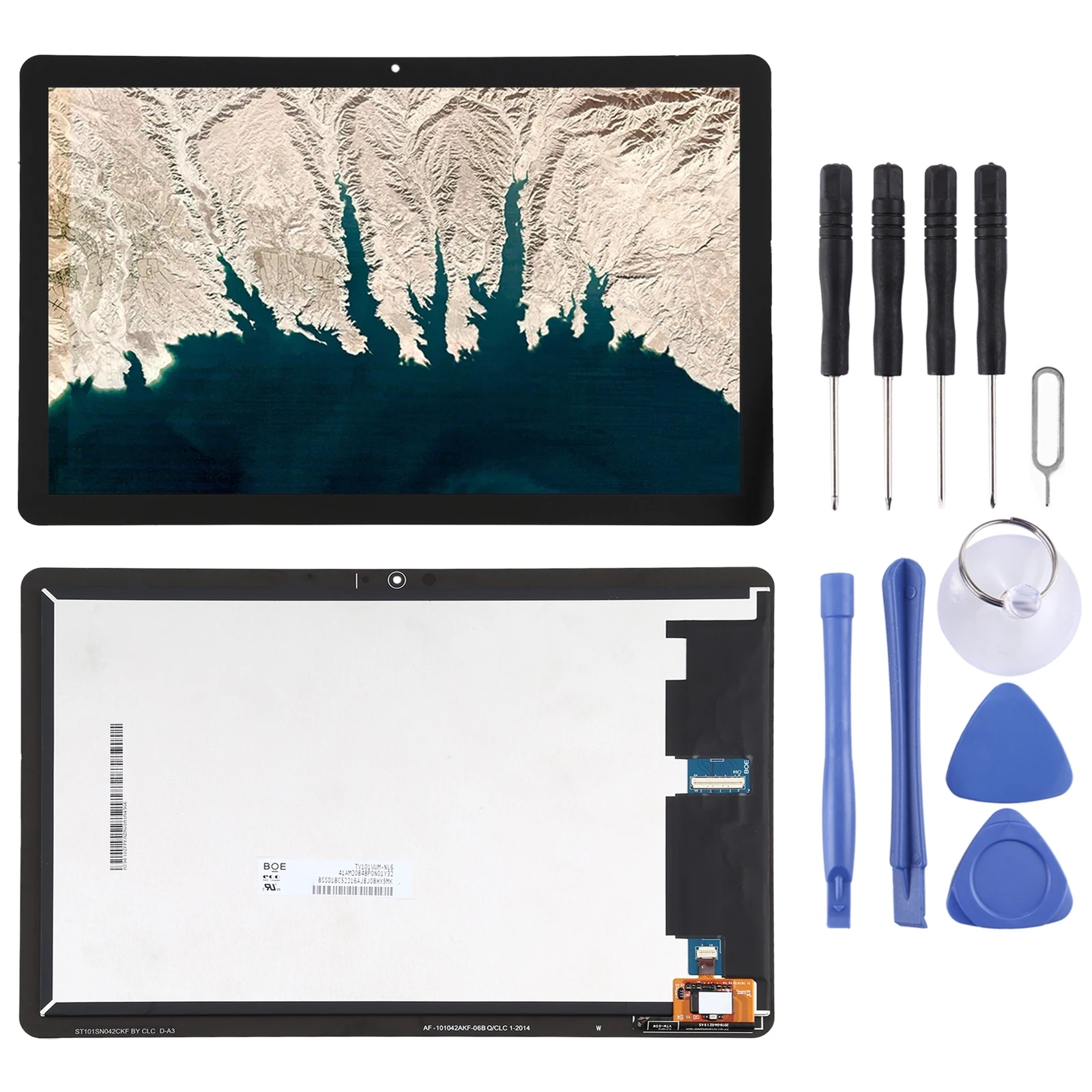 OEM LCD Screen for Lenovo Chromebook Duet (10.1 inch) CT-X636F CT-X636N CT-X636 with Digitizer Full Assembly